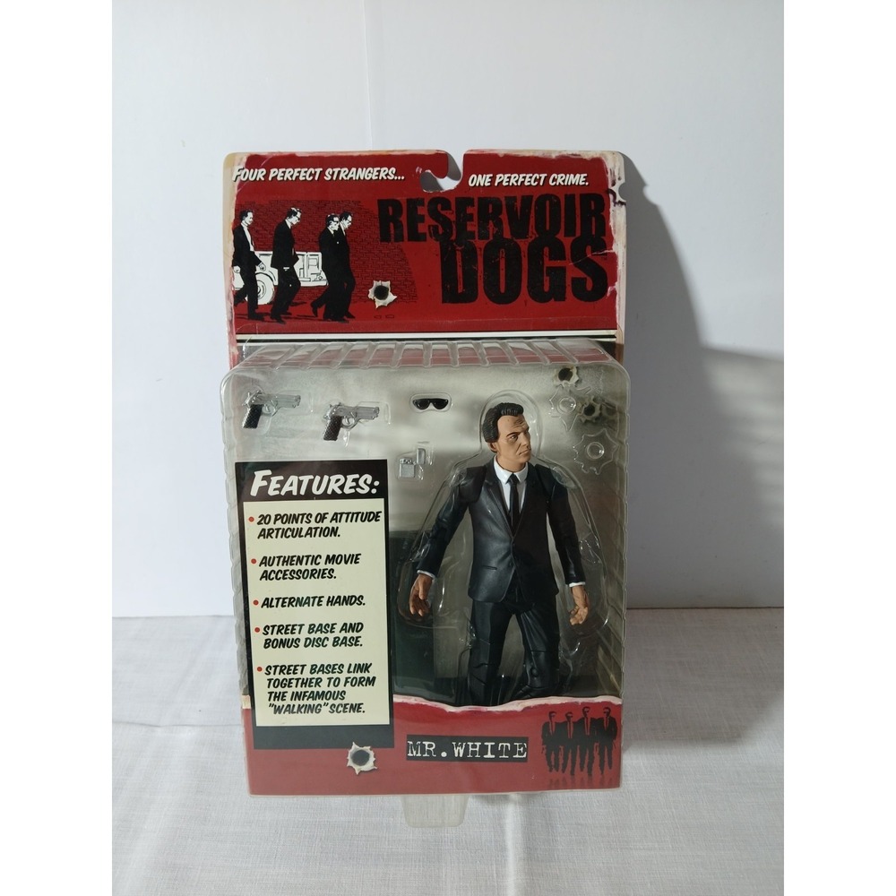 2001 Mezco Reservoir Dogs Action Figure Mr. White